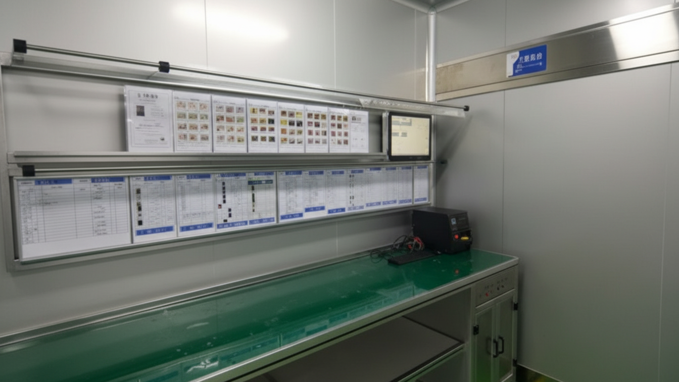 자재수입 검사 공정