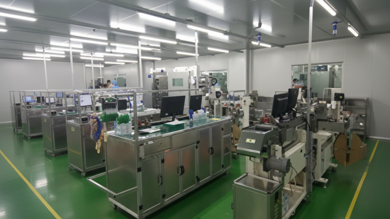 수동 압착 공정